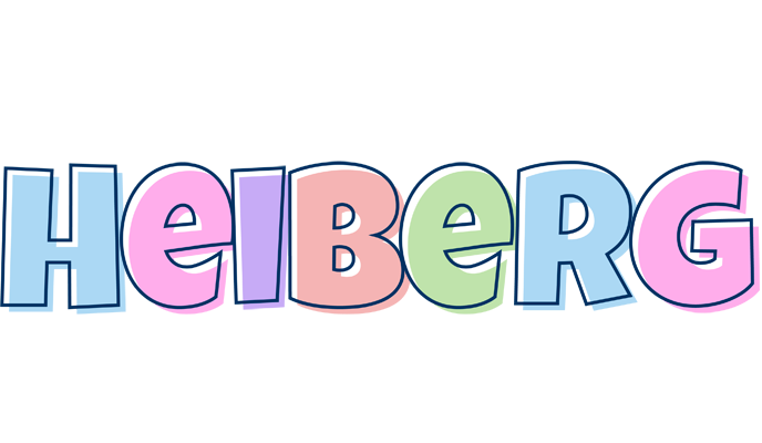 Heiberg pastel logo