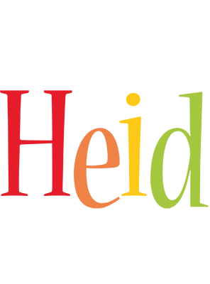 Heid birthday logo