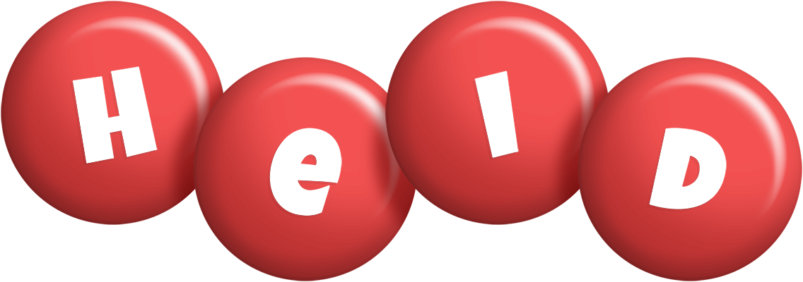 Heid candy-red logo