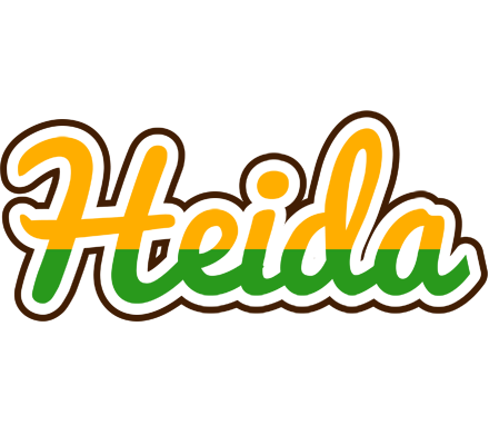 Heida banana logo
