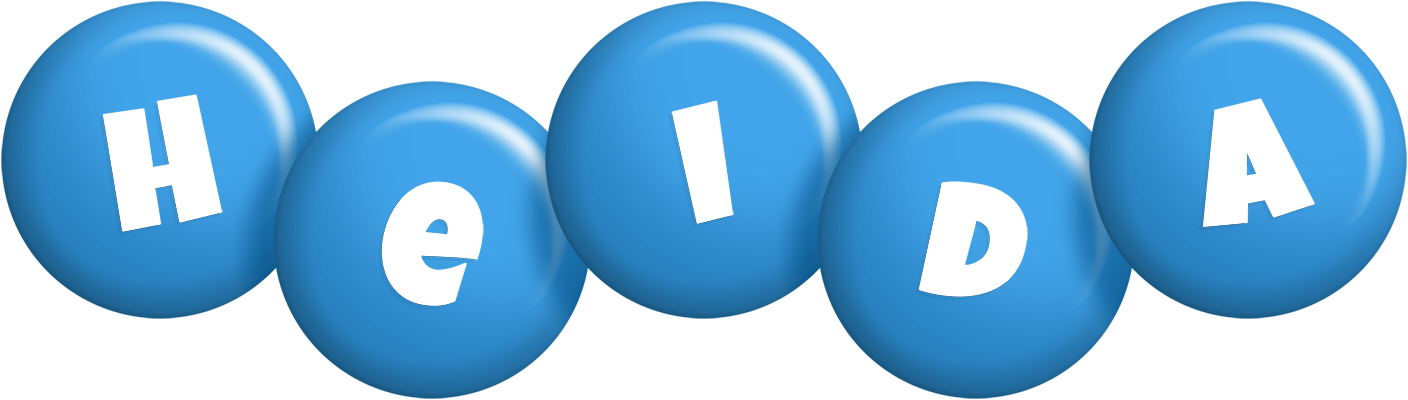 Heida candy-blue logo