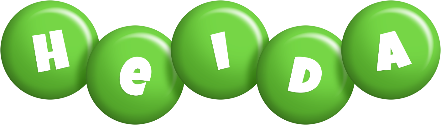 Heida candy-green logo