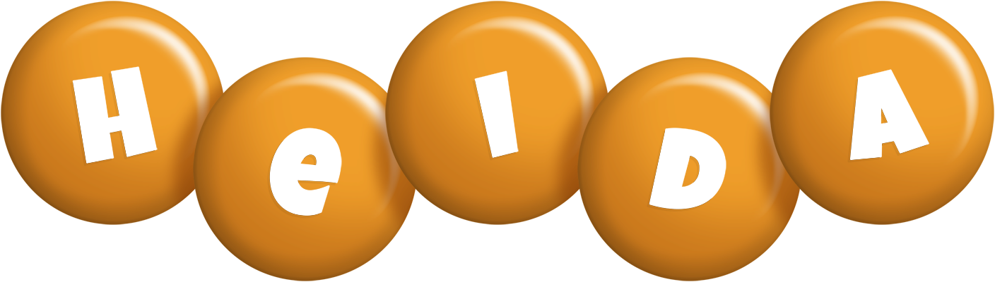 Heida candy-orange logo