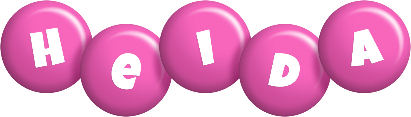 Heida candy-pink logo