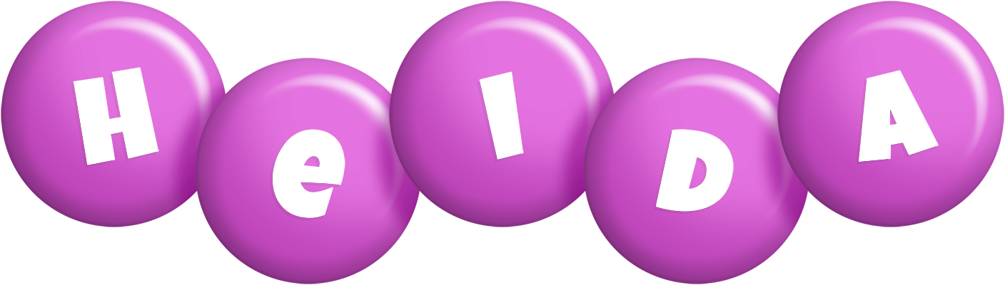 Heida candy-purple logo