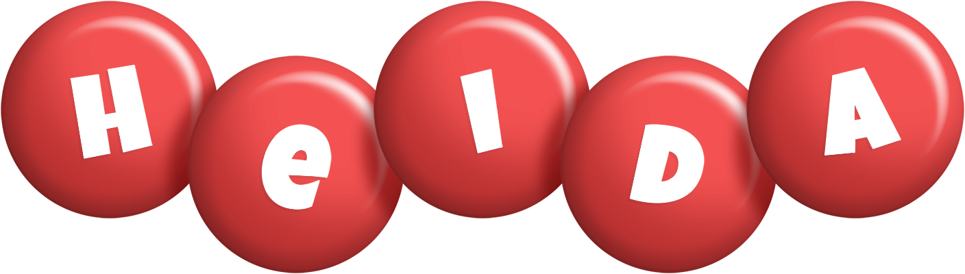 Heida candy-red logo