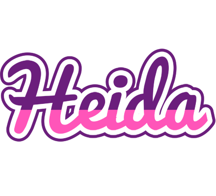 Heida cheerful logo