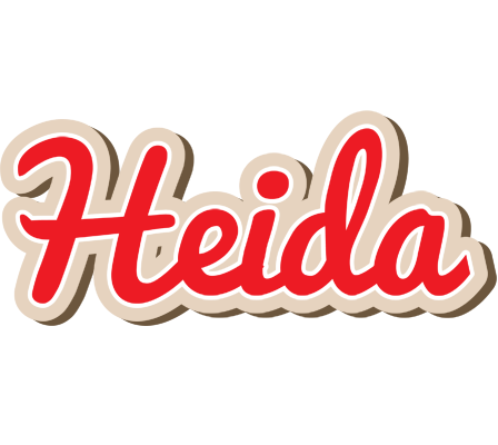 Heida chocolate logo