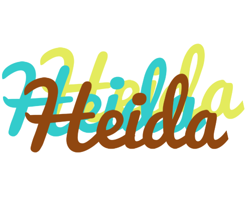 Heida cupcake logo