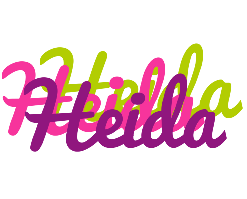 Heida flowers logo