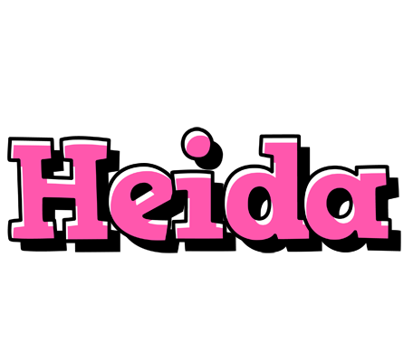 Heida girlish logo