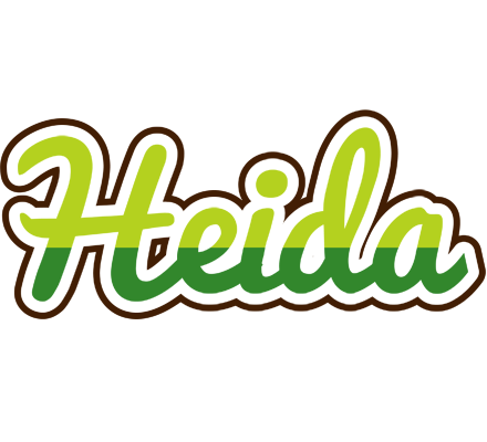 Heida golfing logo