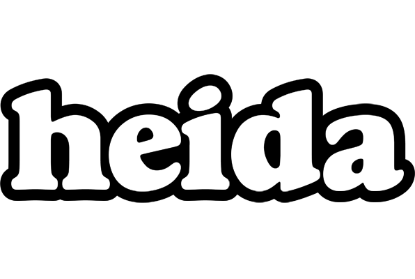 Heida panda logo