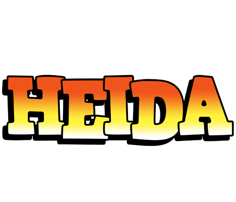 Heida sunset logo