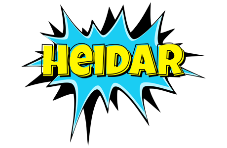 Heidar amazing logo