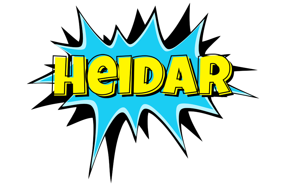 Heidar amazing logo