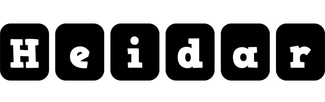 Heidar box logo