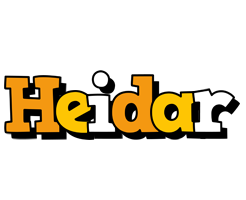 Heidar cartoon logo