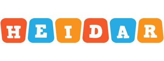 Heidar comics logo