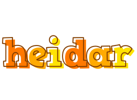 Heidar desert logo