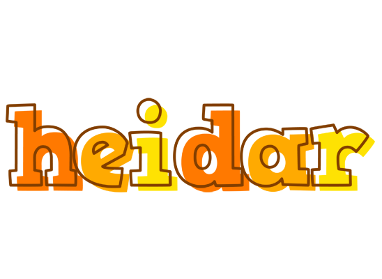 Heidar desert logo