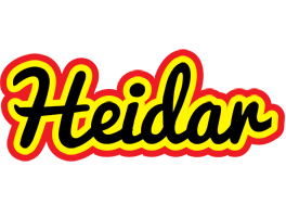 Heidar flaming logo