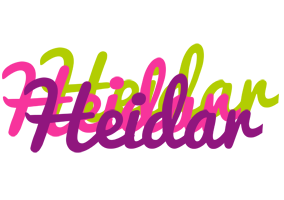 Heidar flowers logo