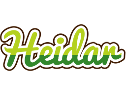 Heidar golfing logo