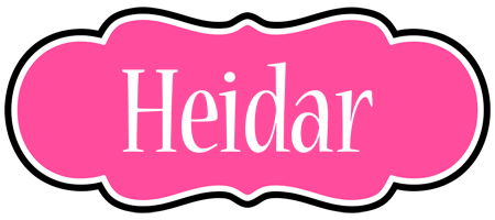 Heidar invitation logo
