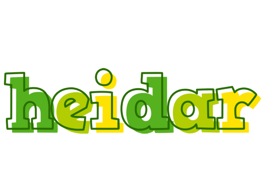 Heidar juice logo