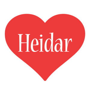 Heidar love logo