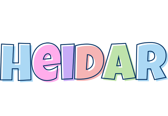 Heidar pastel logo