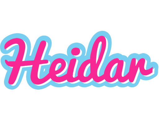 Heidar popstar logo