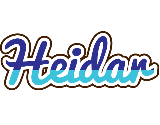 Heidar raining logo