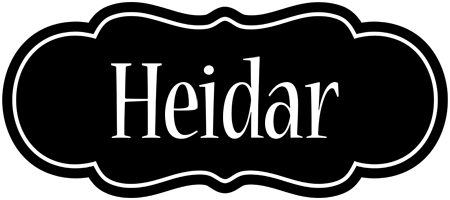 Heidar welcome logo