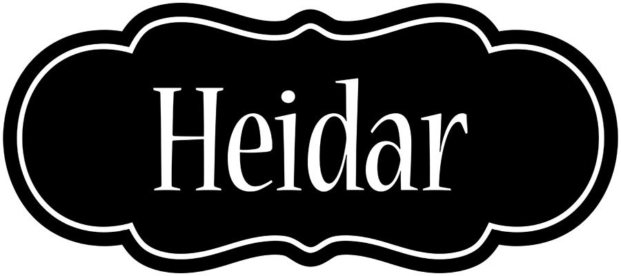 Heidar welcome logo