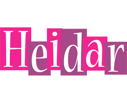 Heidar whine logo