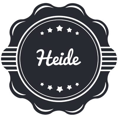 Heide badge logo