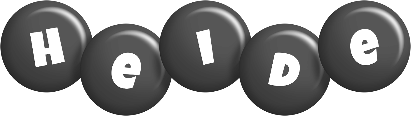 Heide candy-black logo