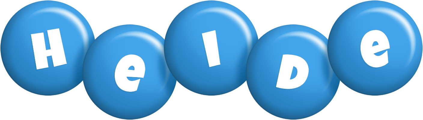 Heide candy-blue logo