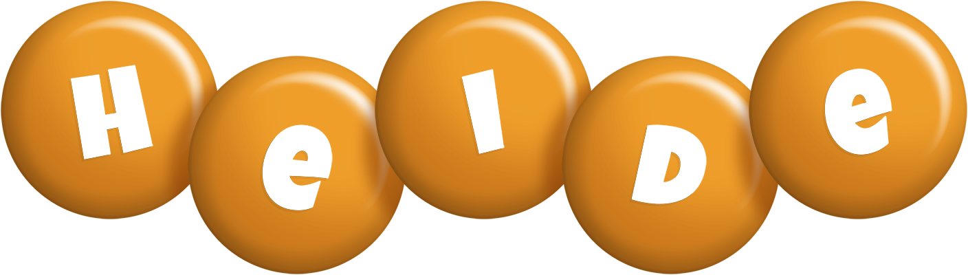 Heide candy-orange logo