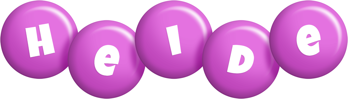 Heide candy-purple logo