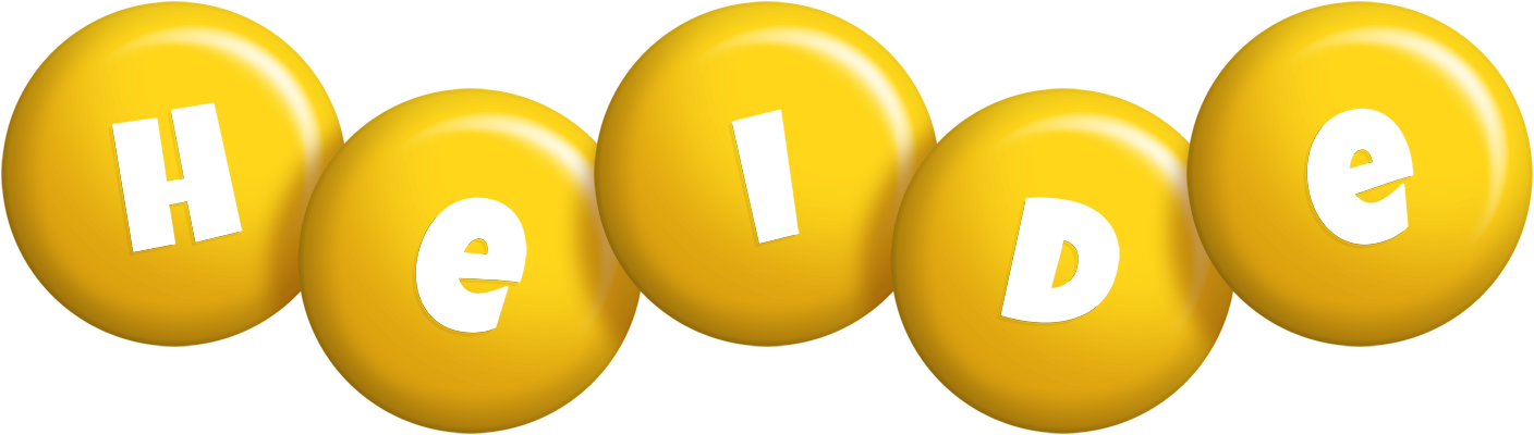 Heide candy-yellow logo