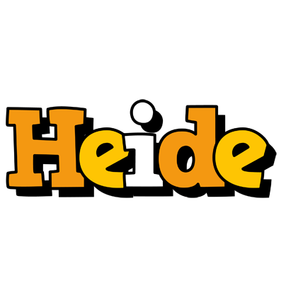 Heide cartoon logo