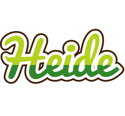 Heide golfing logo