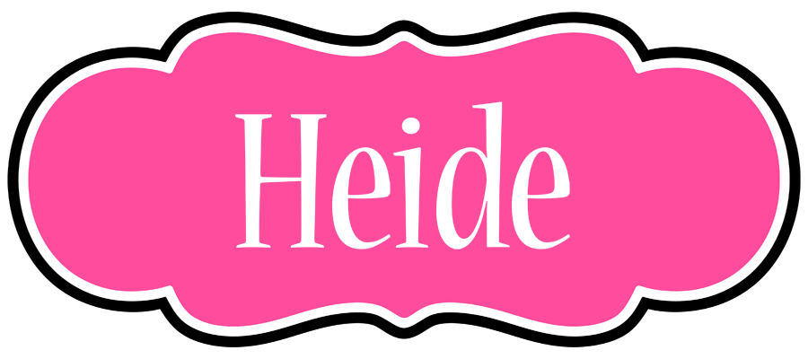 Heide invitation logo