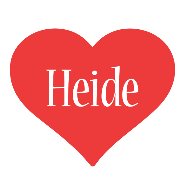 Heide love logo