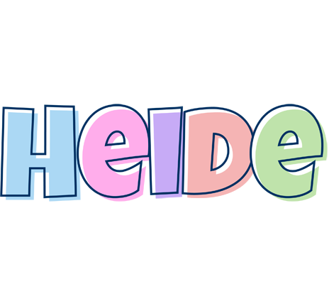 Heide pastel logo