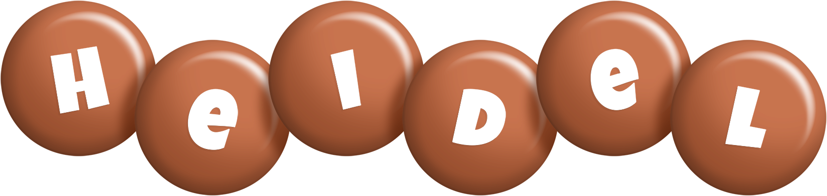 Heidel candy-brown logo