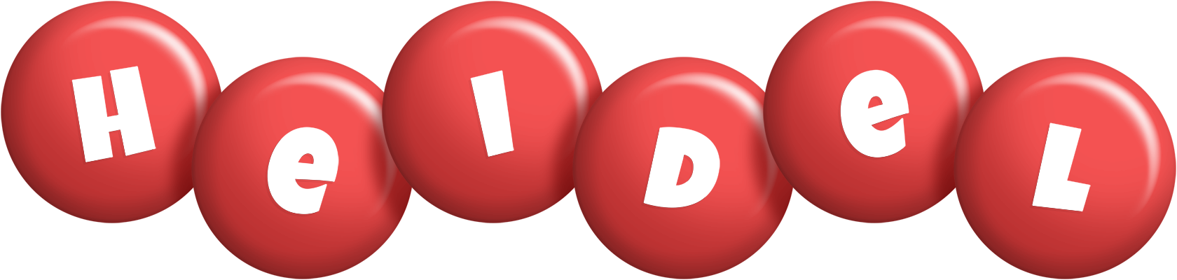 Heidel candy-red logo